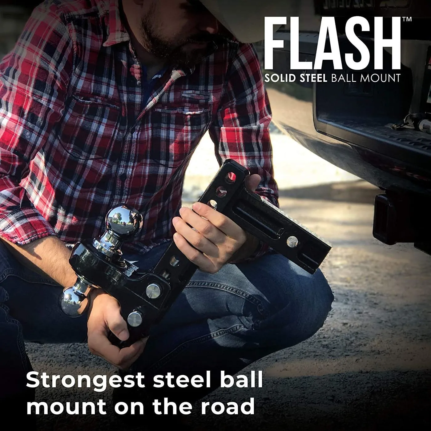 Flash 6In drop Solid Steel